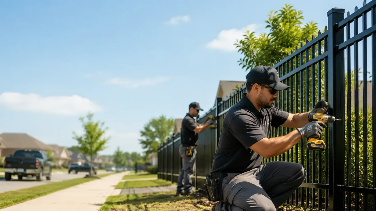 Metal Fence Installation in Saint Helen, MI